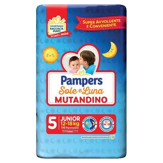 PAMPERS Sole e Luna mutandino